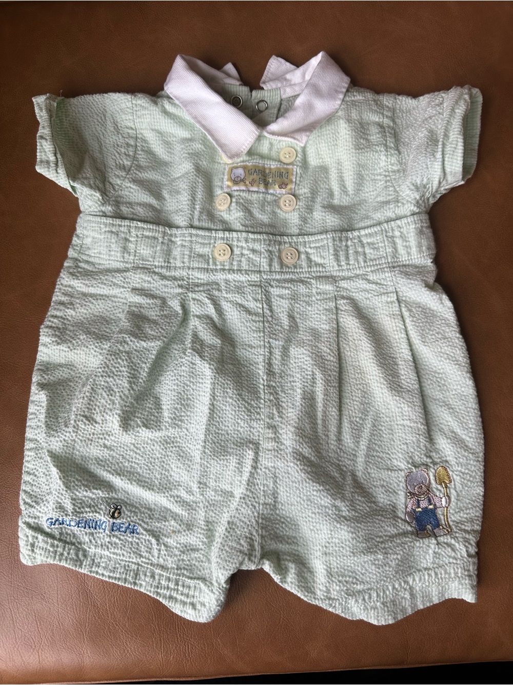 McBaby vintage bear romper